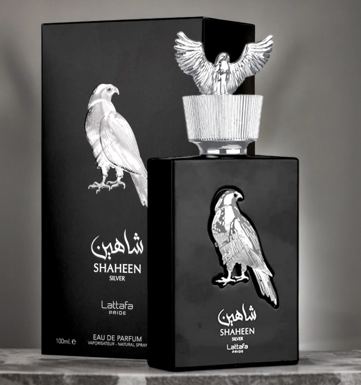 Shaheen Silver Lattafa Pride 3.4oz EDP for men