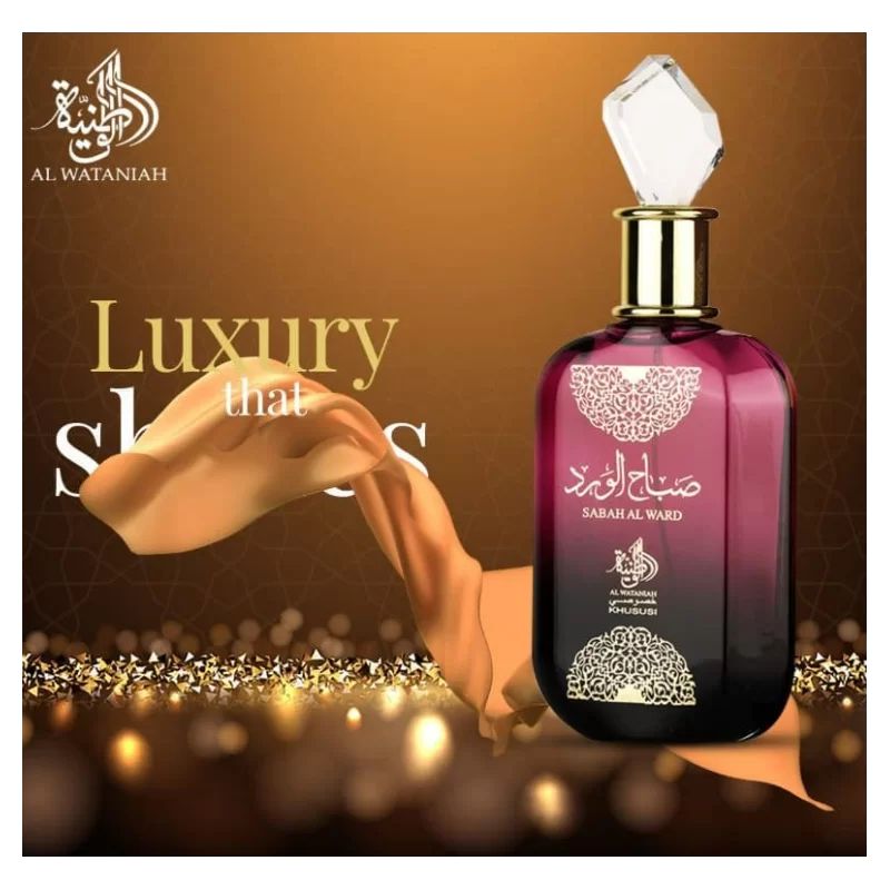 Sabah Al Ward Eau The Perfum For Women 3.4oz