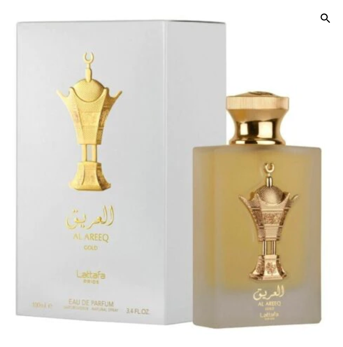 Lattafa Al Areeq Gold Eau De Perfum Unisex For Women & Men 3.4oz