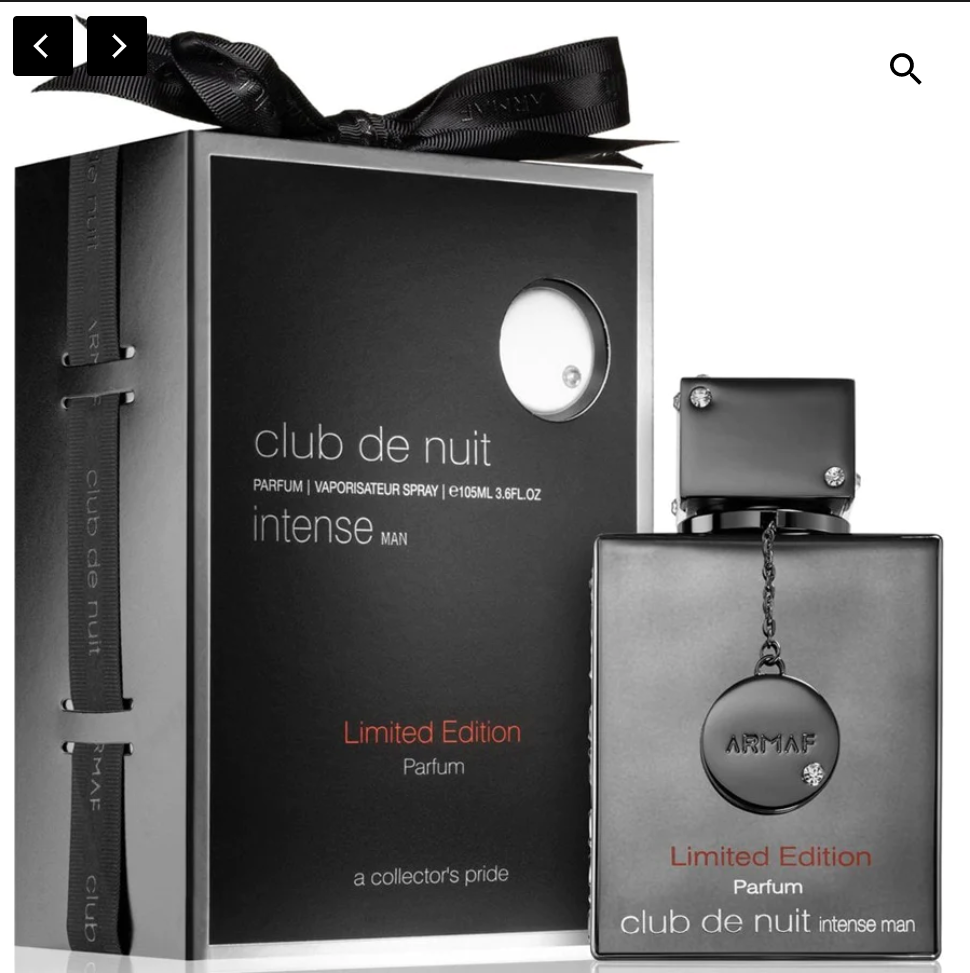 Club de nuit intense Limited Edition "Parfum" 3.6 oz for men