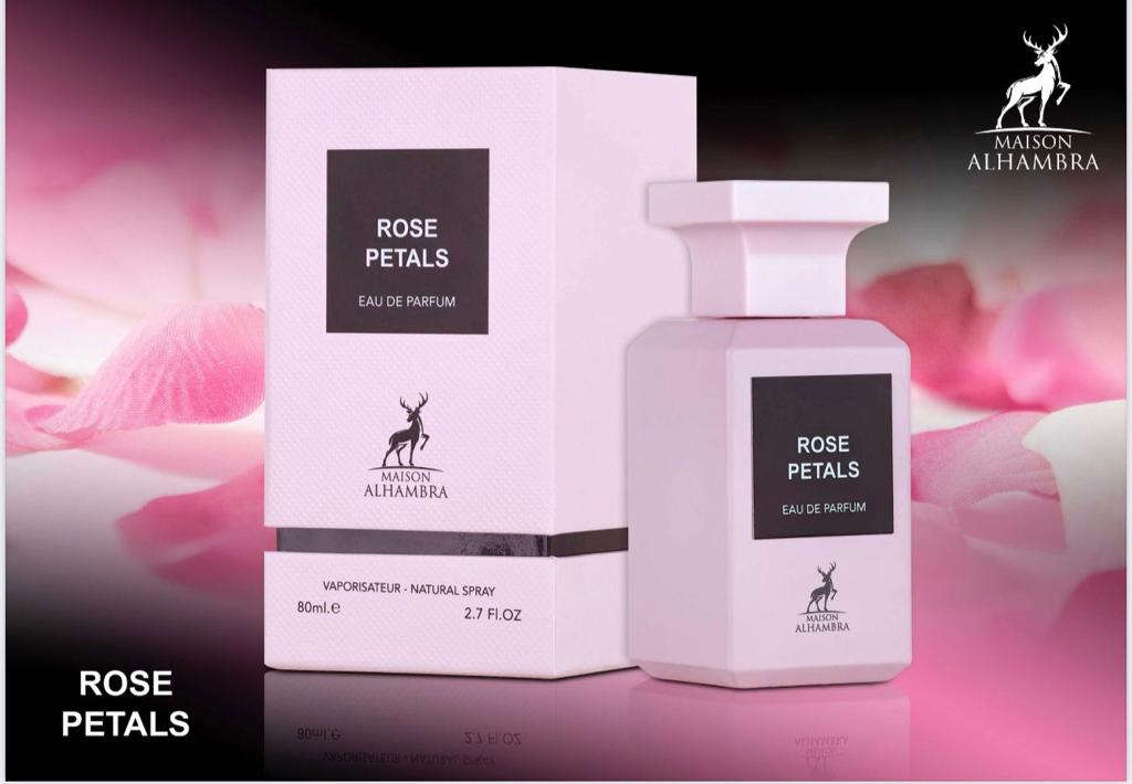 ROSE PETALS Eau The Perfum For Woman 3.4oz