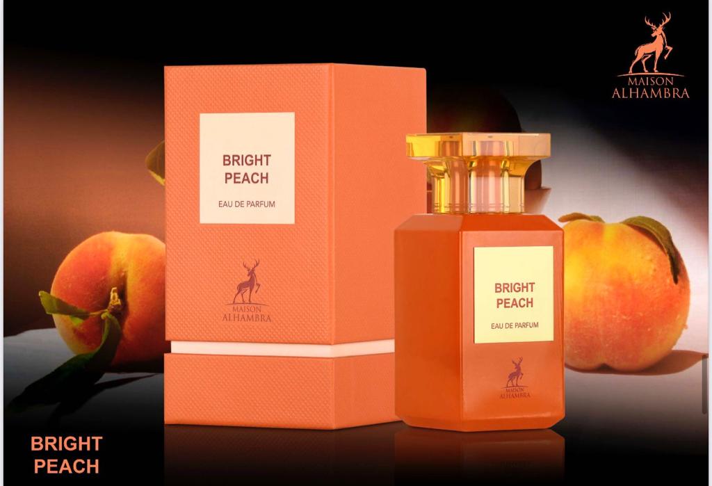 BRIGHT PEACH Eau De Perfum For Women 3.4oz