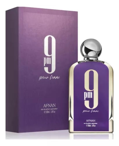 Afnan 9pm Pour Femme Edp 3.4oz (purple)