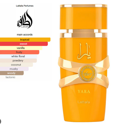 Yara Tous Lattafa 3.4oz EDP for woman