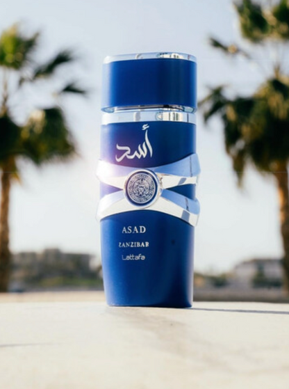 Yara Asad Zanzibar Lattafa 3.4oz EDP for men