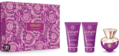 Versace Dylan Purple 4pcs Gift set For woman