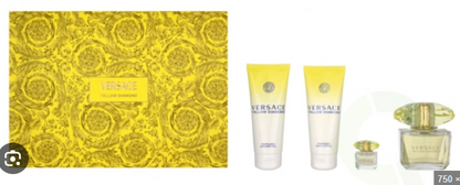 Versace Yellow Diamond 4pcs gift set EDT for woman
