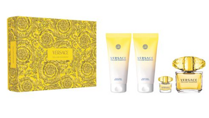 Versace Yellow Diamond 4pcs gift set EDT for woman