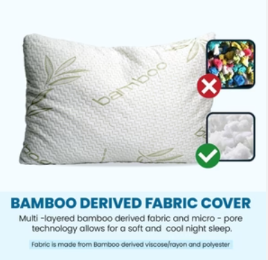 Victoria Valenti Memory Foam shredded Pillow