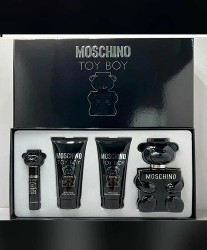 Moschino Toy Boy EDP 4pcs Gift Set For Men